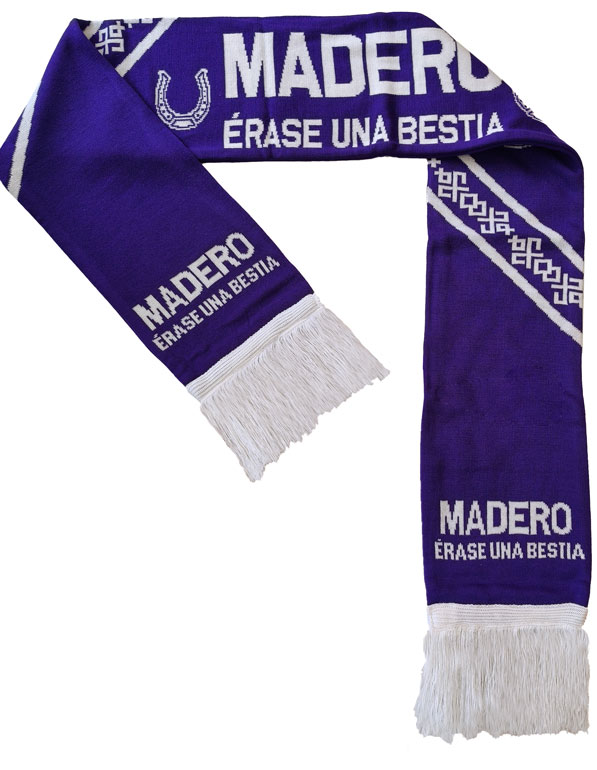 Bufanda personalizada de equipo de futbol